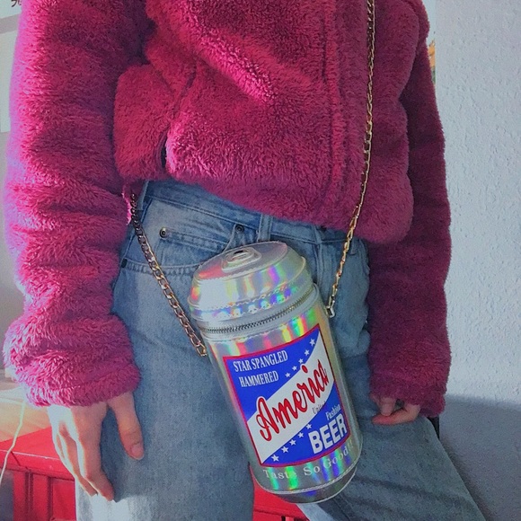 CUTE NOVELTY BEER CAN BAG - Picture 3 of 4